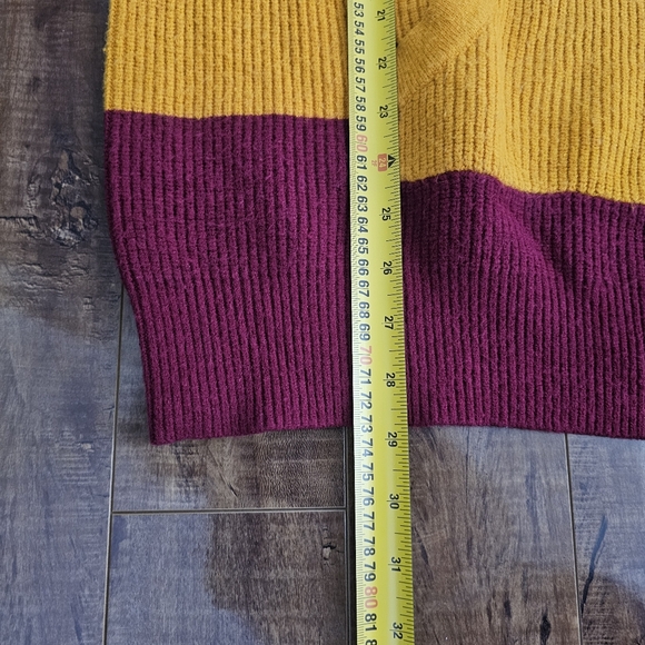 Torrid Size 2 Striped Hooded Sweater with Kangaroo Pocket - Picture 7 of 10